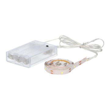 Grundig - LED strip 2 m LED/3xAA dagslyshvid