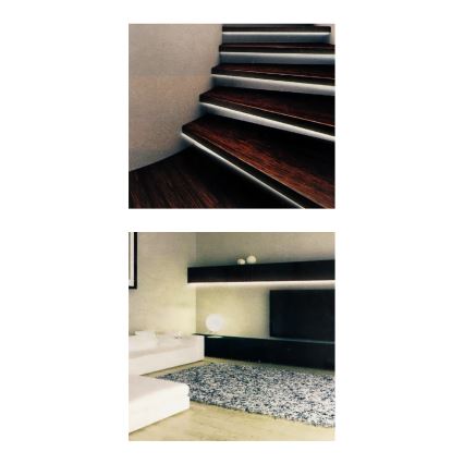 Grundig - LED strip 2 m LED/3xAA dagslyshvid