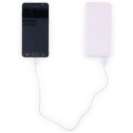 Grundig - Powerbank 8000 mAh/5V med trådløs opladning