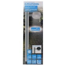 Grundig - Soldrevet LED spotlampe 1xLED/3,2V