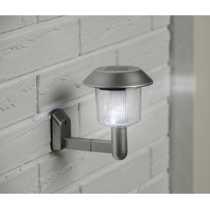 Grundig - Soldrevet LED væglampe LED/1,2V
