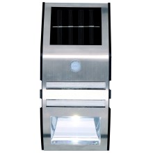 Grundig - Soldrevet LED væglampe med sensor 1xLED IP44