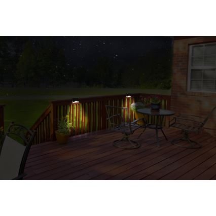 Grundig - SÆT 4x Soldrevet LED væglampe LED/1,2V IP44