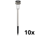 Grundig - SÆT med 10x LED solcellelampe LED/1,2V 40 mAh IP44