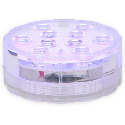 Grundig - Sæt med 3 dæmpbare LED RGBW-lamper LED/3W/3xAAA IP65 + fjernbetjening