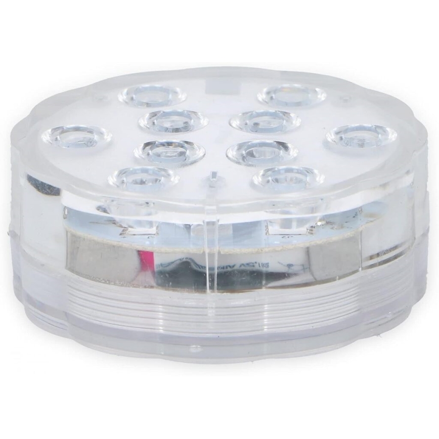 Grundig - Sæt med 3 dæmpbare LED RGBW-lamper LED/3W/3xAAA IP65 + fjernbetjening