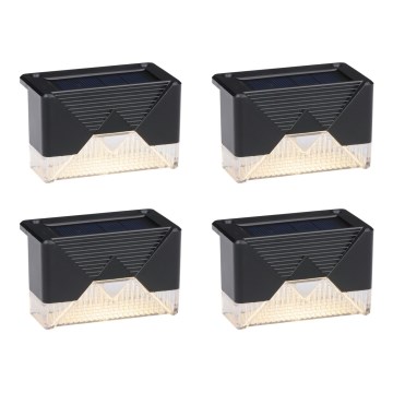 Grundig - SÆT med 4x LED solcelle væglamper LED/1,2V 600 mAh IP44