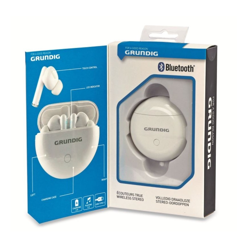 Grundig - Trådløse høretelefoner Bluetooth