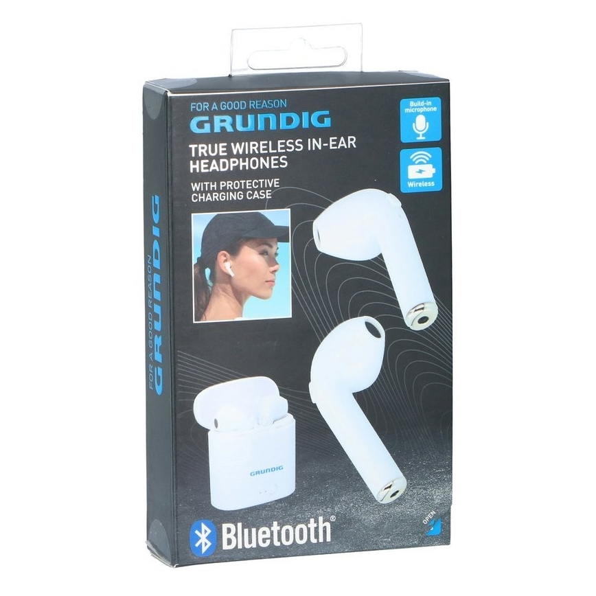 Grundig - Trådløse høretelefoner Bluetooth
