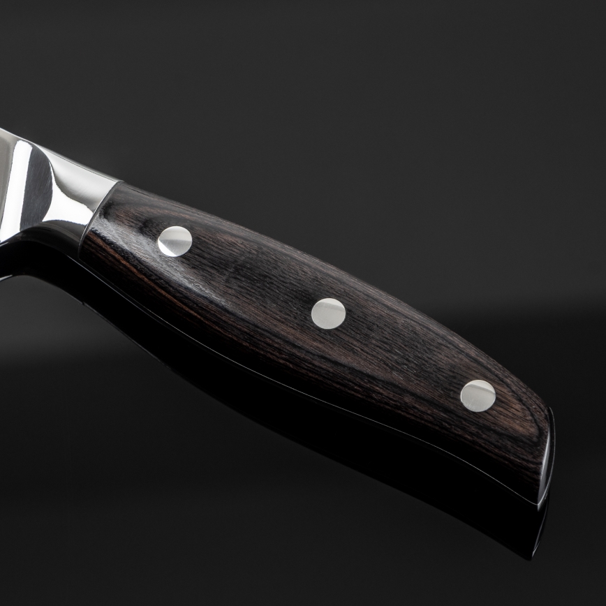 Gudaro - Damaskus kokkekniv SHIRO 8, 67-lags stål, længde 20 cm