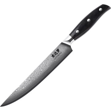 Gudaro - Damaskus udskæringskniv SHIRO 8