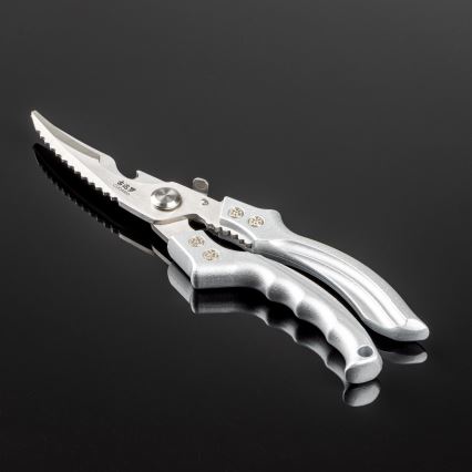 Gudaro - Fjerkræsaks NOBURU 24,5 cm, sølv