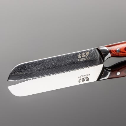 Gudaro - KENSHO knivsæt med knivblok, 7 dele i akacietræ