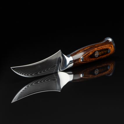 Gudaro - Køkkenkniv BIRD BEAK 7,6 cm damaskstål