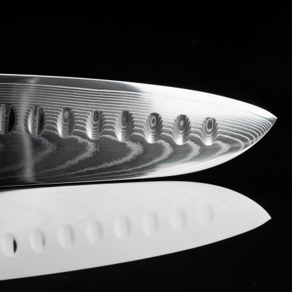 Gudaro - Santoku-køkkenkniv 17,5 cm i damaskusstål