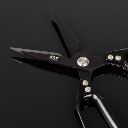 Gudaro - SHOGUN fjerkræssaks 23,3 cm, sort