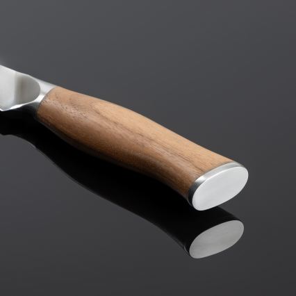 Gudaro - Sæt med 5 damaskus-køkkenknive TAKUMI + magnetisk knivholder