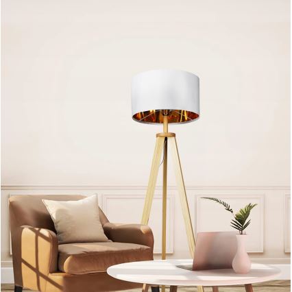 Gulvlampe 1xE27/40W/230V hvid