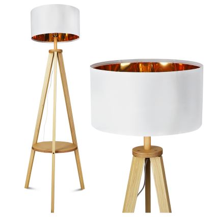 Gulvlampe 1xE27/40W/230V hvid