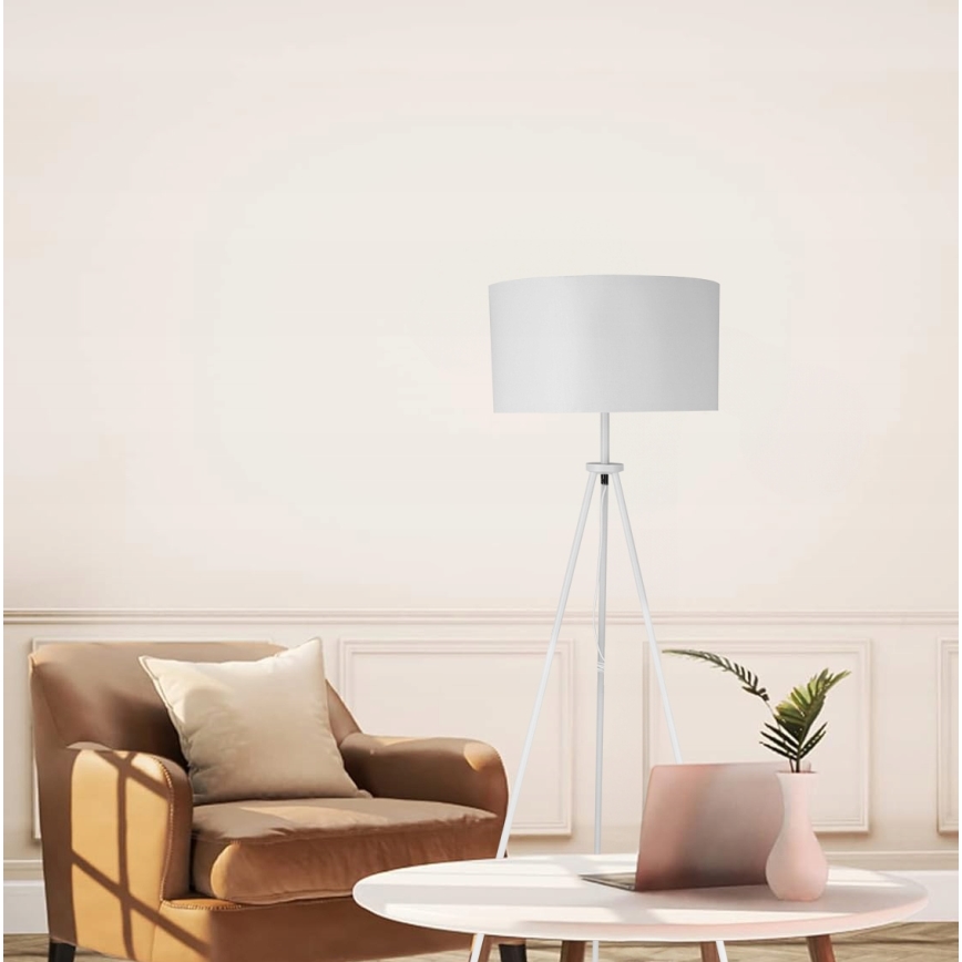 Gulvlampe 1xE27/40W/230V hvid