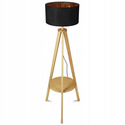 Gulvlampe 1xE27/40W/230V sort