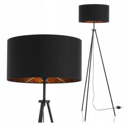 Gulvlampe 1xE27/40W/230V sort