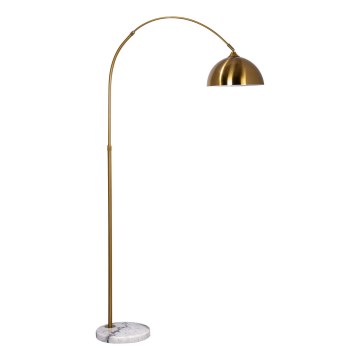 Gulvlampe 1xE27/60W/230V guldfarvet