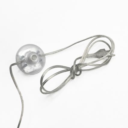 Gulvlampe AIDA 1xE27/15W/230V egetræ/raffia