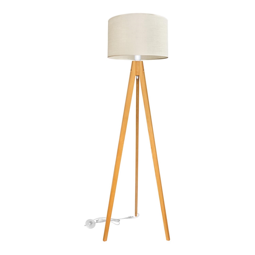 Gulvlampe ALBA 1xE27/15W/230V cremefarvet/eg