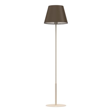 Gulvlampe ARDEN 1xE27/15W/230V beige/brun