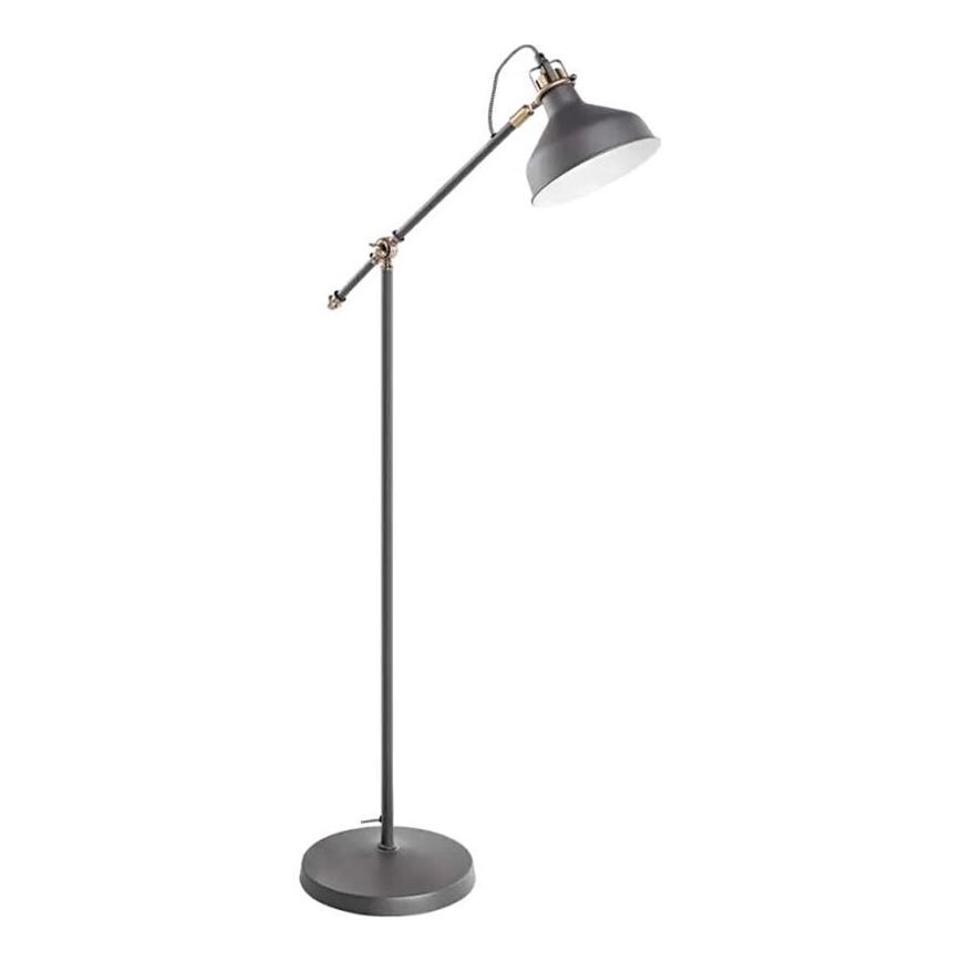 Gulvlampe ARTHUR 1xE27/25W/230V grå