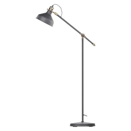 Gulvlampe ARTHUR 1xE27/25W/230V grå