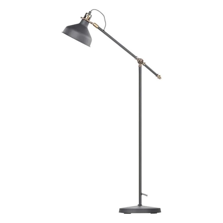 Gulvlampe ARTHUR 1xE27/25W/230V grå