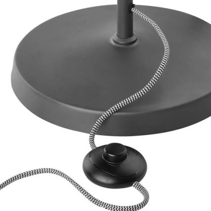 Gulvlampe ARTHUR 1xE27/25W/230V grå