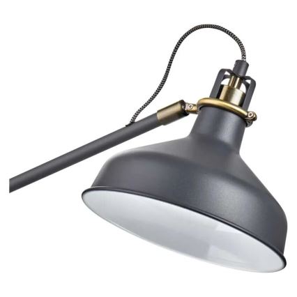 Gulvlampe ARTHUR 1xE27/25W/230V grå