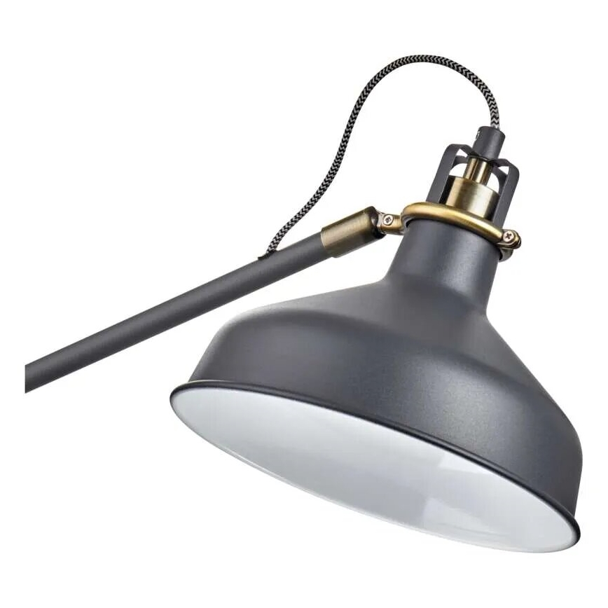 Gulvlampe ARTHUR 1xE27/25W/230V grå