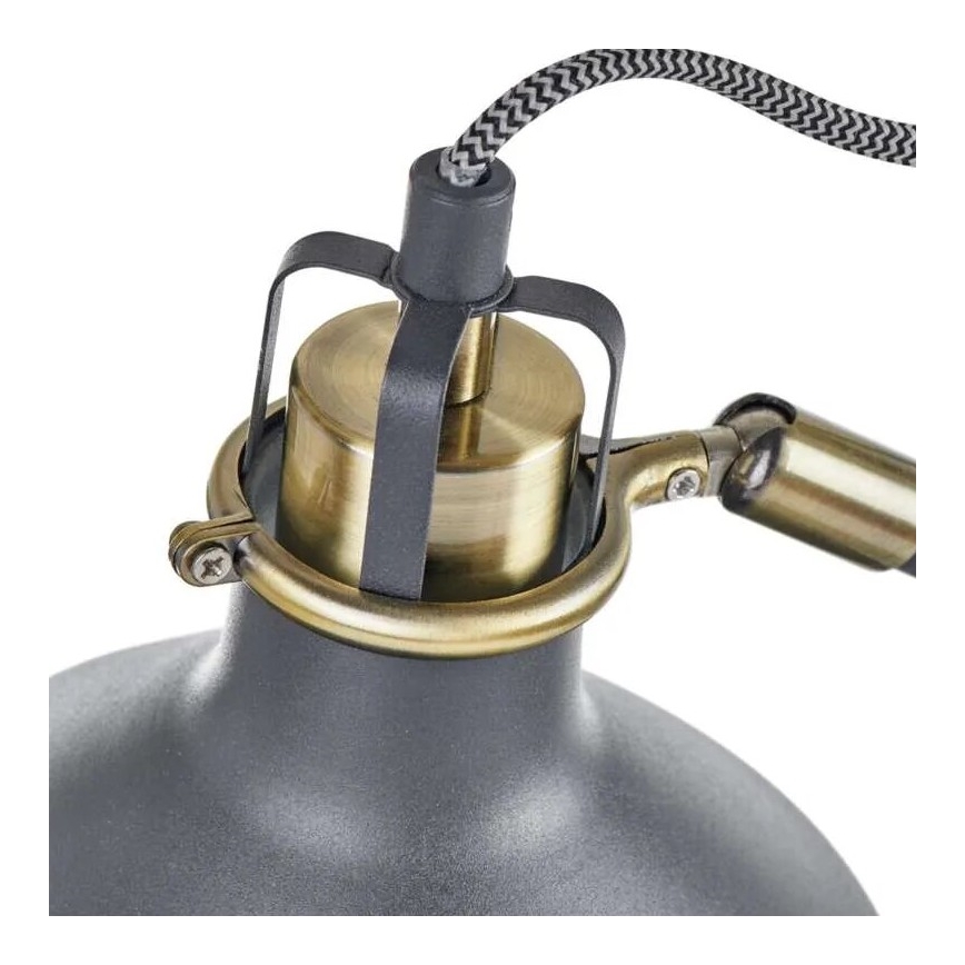 Gulvlampe ARTHUR 1xE27/25W/230V grå