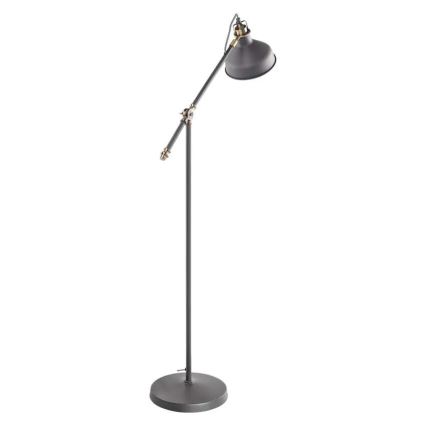 Gulvlampe ARTHUR 1xE27/25W/230V grå