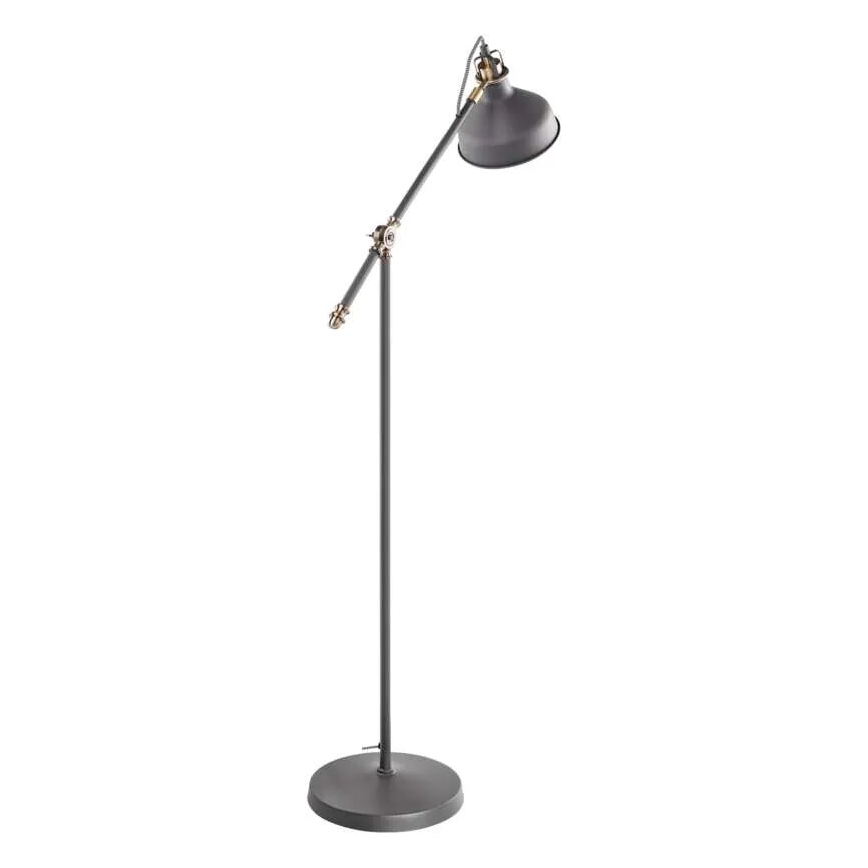 Gulvlampe ARTHUR 1xE27/25W/230V grå