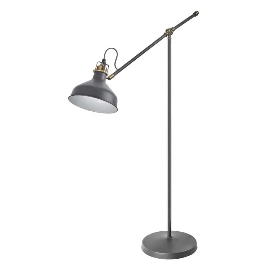 Gulvlampe ARTHUR 1xE27/25W/230V grå