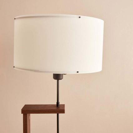 Gulvlampe AYD 1xE27/40W/230V brun/hvid