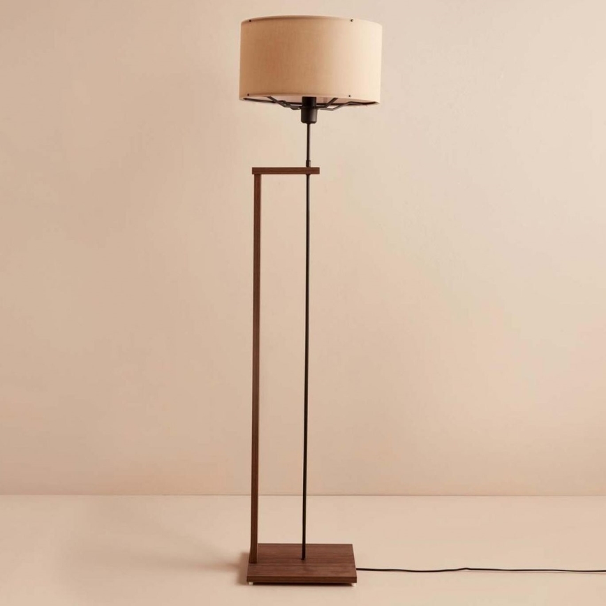 Gulvlampe AYD 1xE27/40W/230V brun