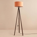 Gulvlampe AYD 1xE27/40W/230V brun/orange