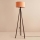 Gulvlampe AYD 1xE27/40W/230V brun/orange