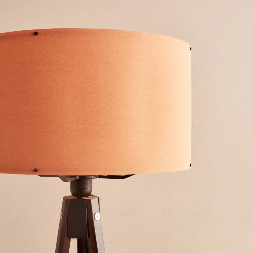 Gulvlampe AYD 1xE27/40W/230V brun/orange