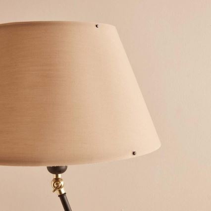 Gulvlampe AYD 1xE27/40W/230V sort/brun