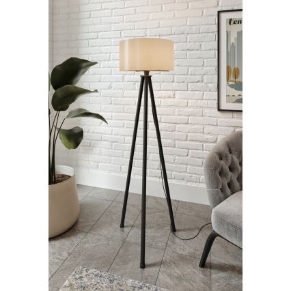 Gulvlampe AYD 1xE27/40W/230V sort/grå