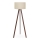 Gulvlampe AYD 1xE27/60W/230V beige/brun