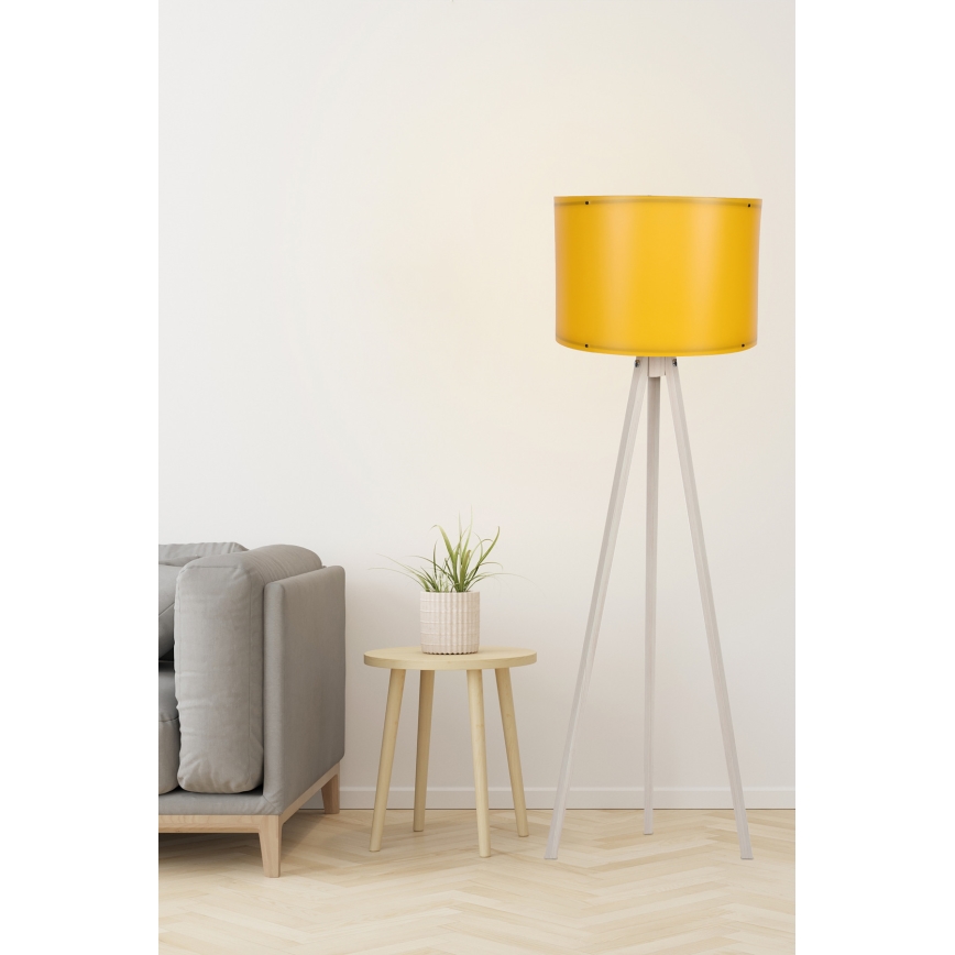 Gulvlampe AYD 1xE27/60W/230V orange/beige