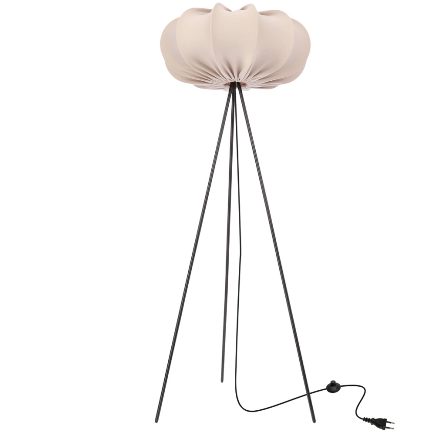Gulvlampe CAFEE 1xE27/40W/230V beige/sort